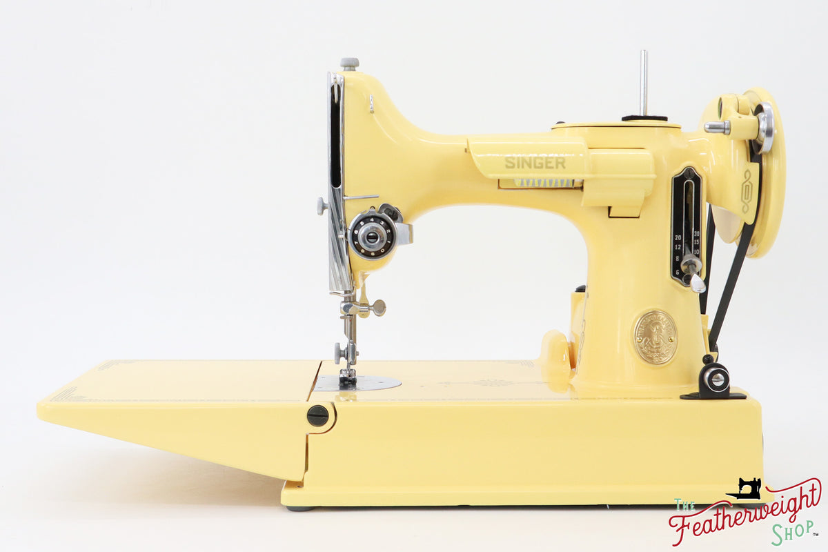 Singer Featherweight 221, AH6642** - Fully Restored In Happy Yellow ...