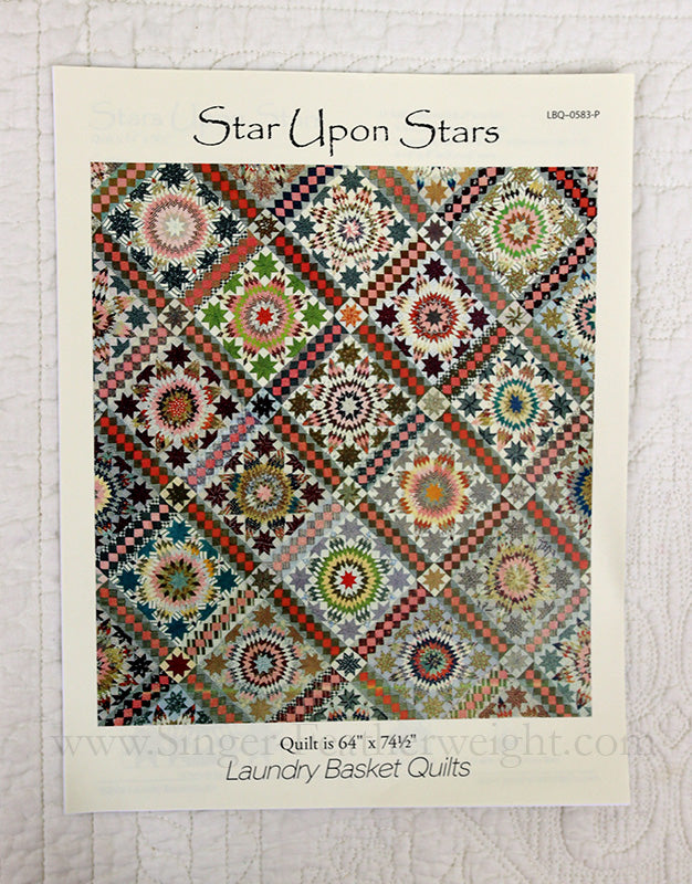 PATTERN - Star Upon Stars from Laundry Basket Quilts