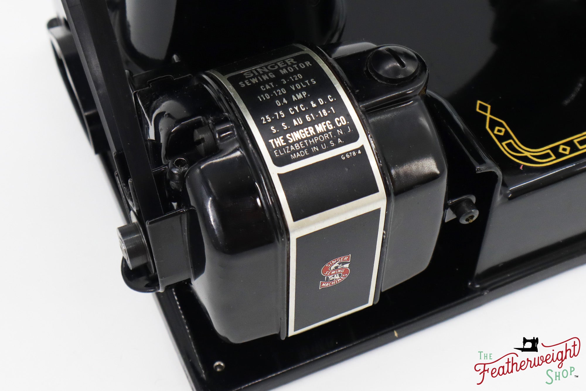Singer Featherweight 221 Sewing Machine, AM380*** - 1956