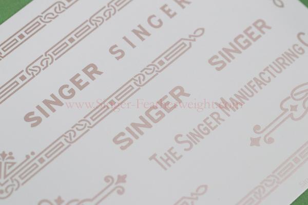 featherweight gold celtic knot decal set