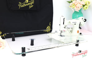 Sew Steady CLEAR Table Extension for WHITE Singer Featherweight 221K7 + BAG