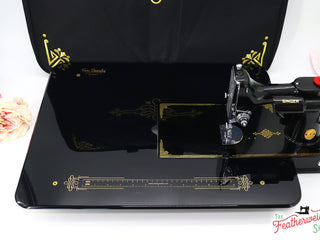 Load image into Gallery viewer, Sew Steady BLACK CLASSIC Singer Featherweight Table Extension + BAG SET