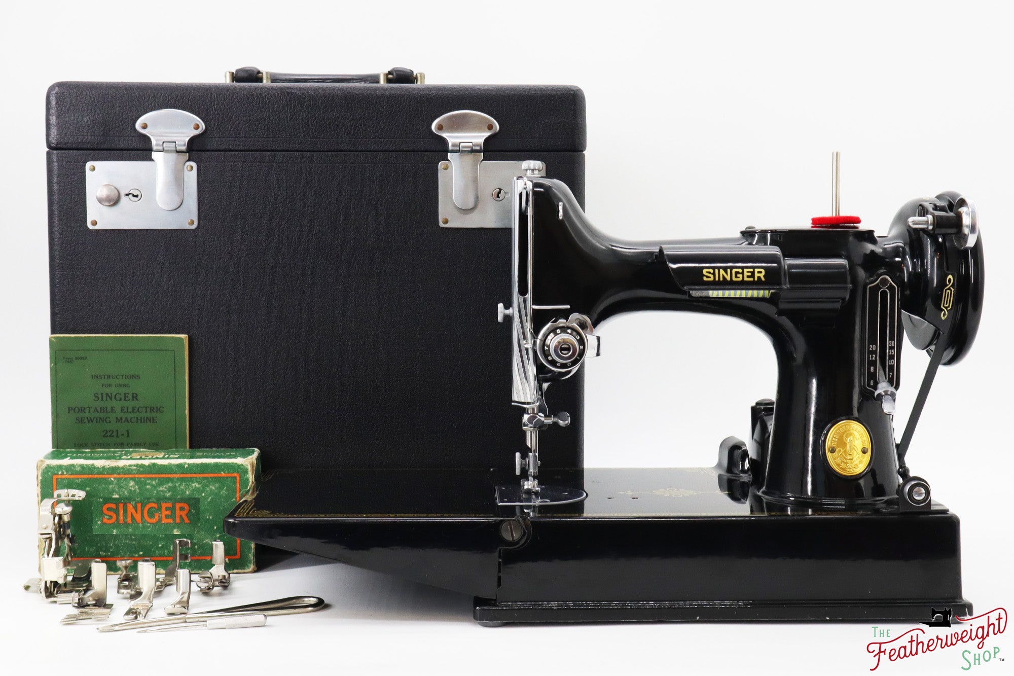 Singer Featherweight 221 Sewing Machine, AJ360*** - 1950