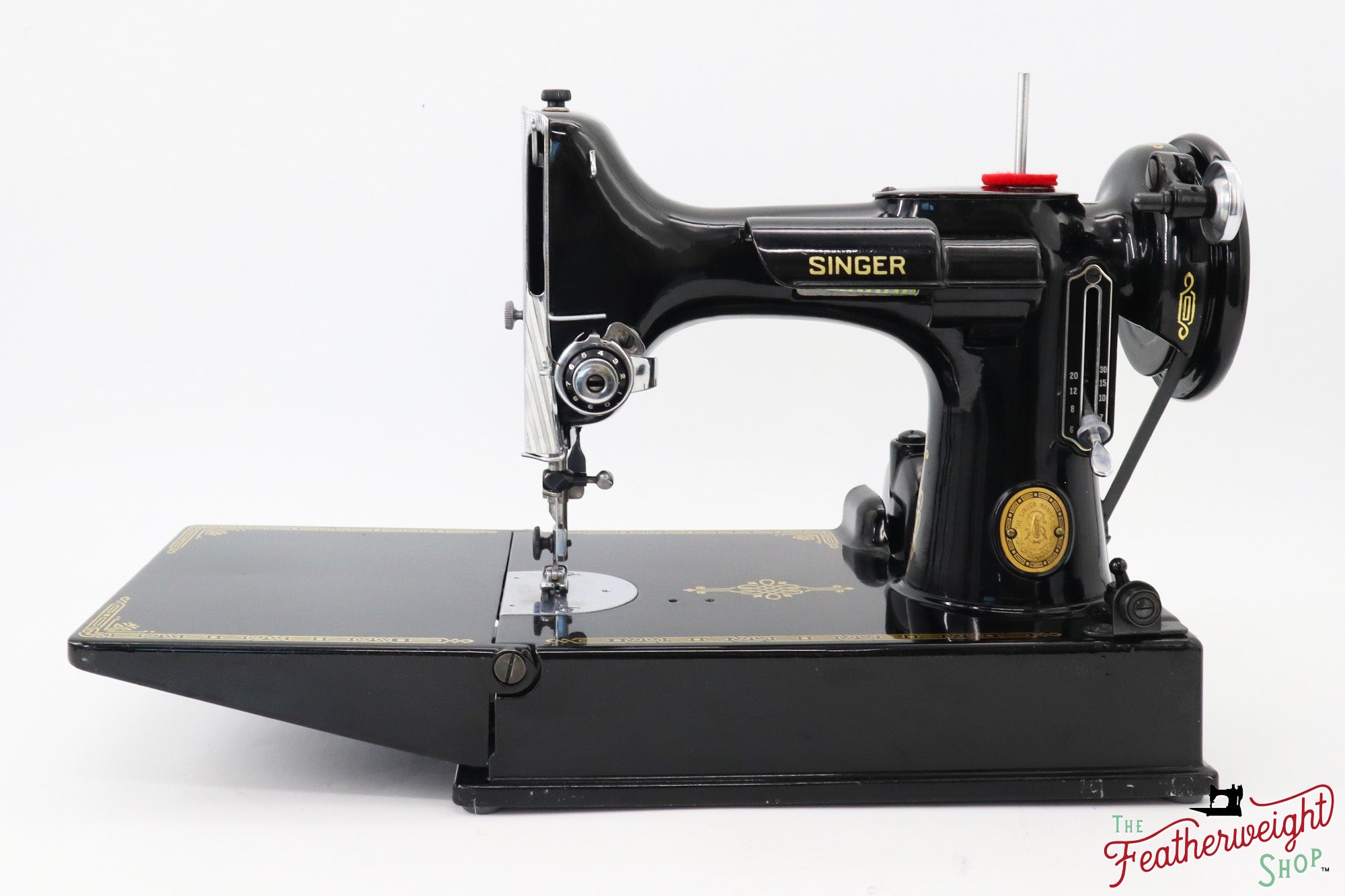 Singer Featherweight 221 Sewing Machine, AK413*** - 1951