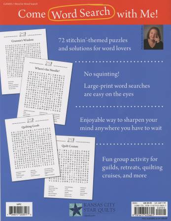 happy quilter word search