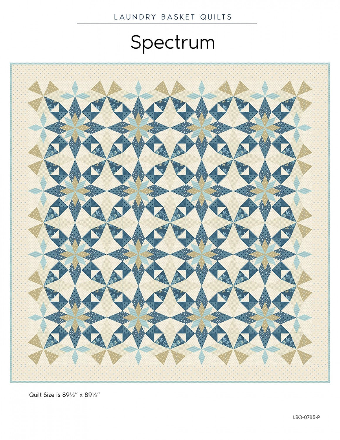 PATTERN, SPECTRUM Quilt by Edyta Sitar