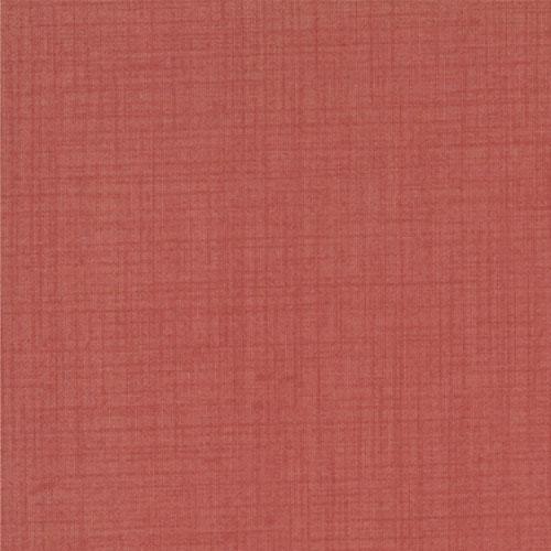 Fabric, French General Solids for Moda - FADED RED (by the yard)
