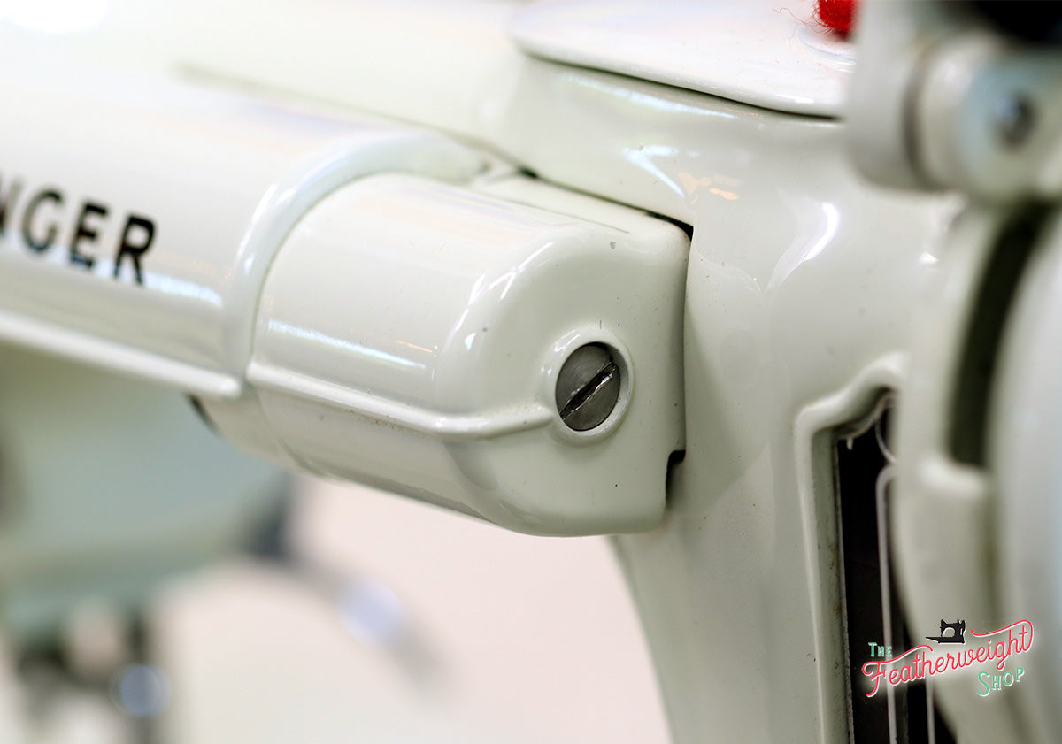 Light Socket Shield, White Singer Featherweight 221K (Vintage Original)