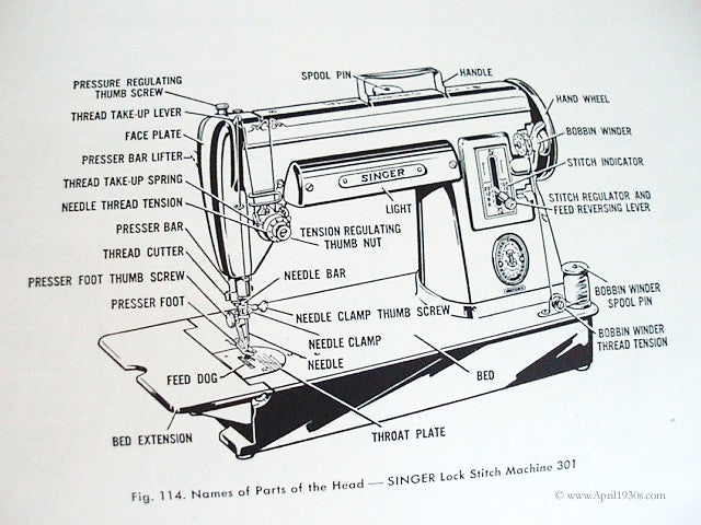 Machine Sewing Book, Singer 1953-1955