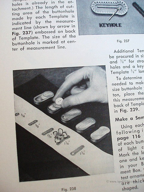 Machine Sewing Book, Singer 1953-1955