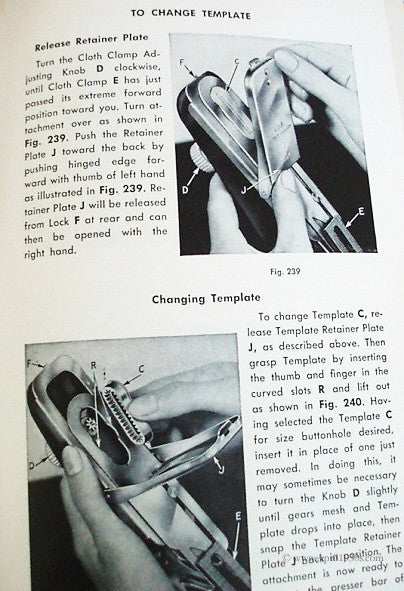 Machine Sewing Book, Singer 1953-1955