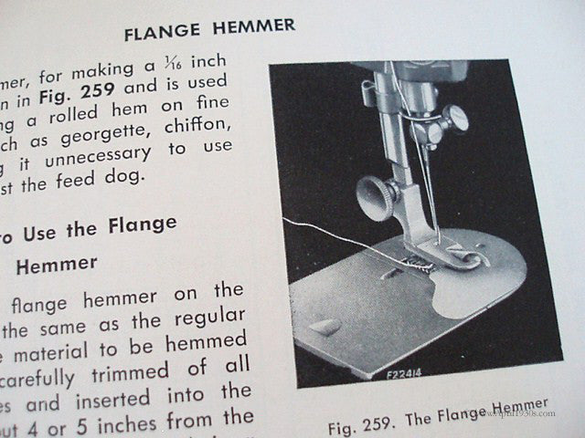 Machine Sewing Book, Singer 1953-1955