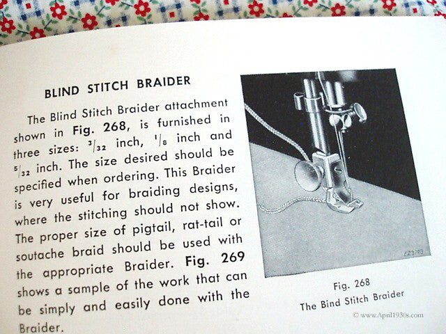 Machine Sewing Book, Singer 1953-1955