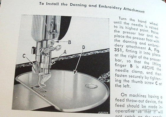 Machine Sewing Book, Singer 1953-1955