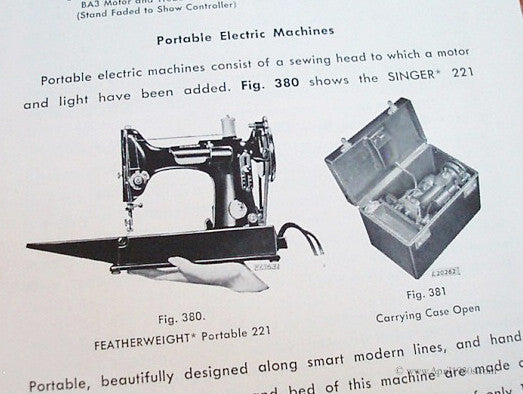 Machine Sewing Book, Singer 1953-1955