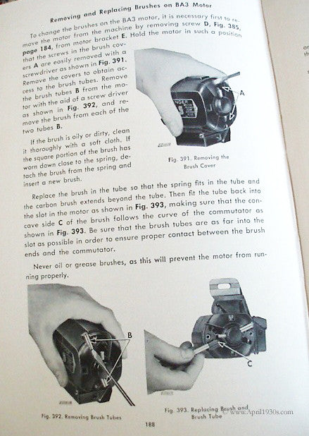 Machine Sewing Book, Singer 1953-1955