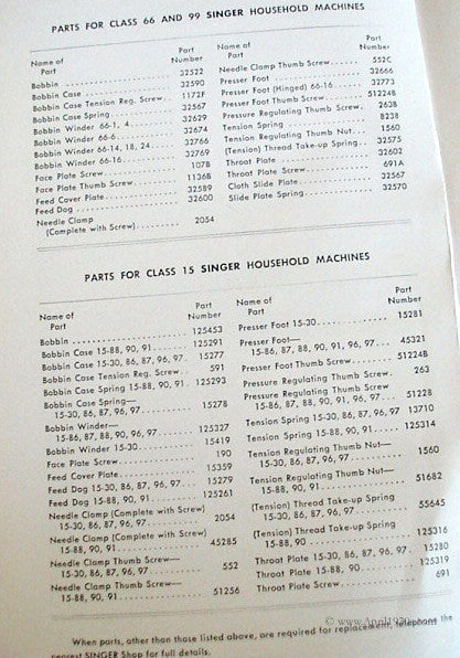Machine Sewing Book, Singer 1953-1955