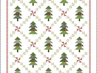 Load image into Gallery viewer, Peppermint Pines Quilt