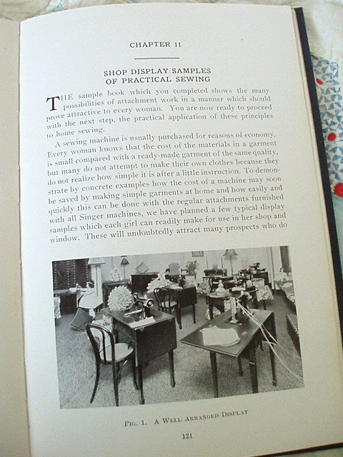 Book, Singer Sales Points, (Vintage Original) - RARE
