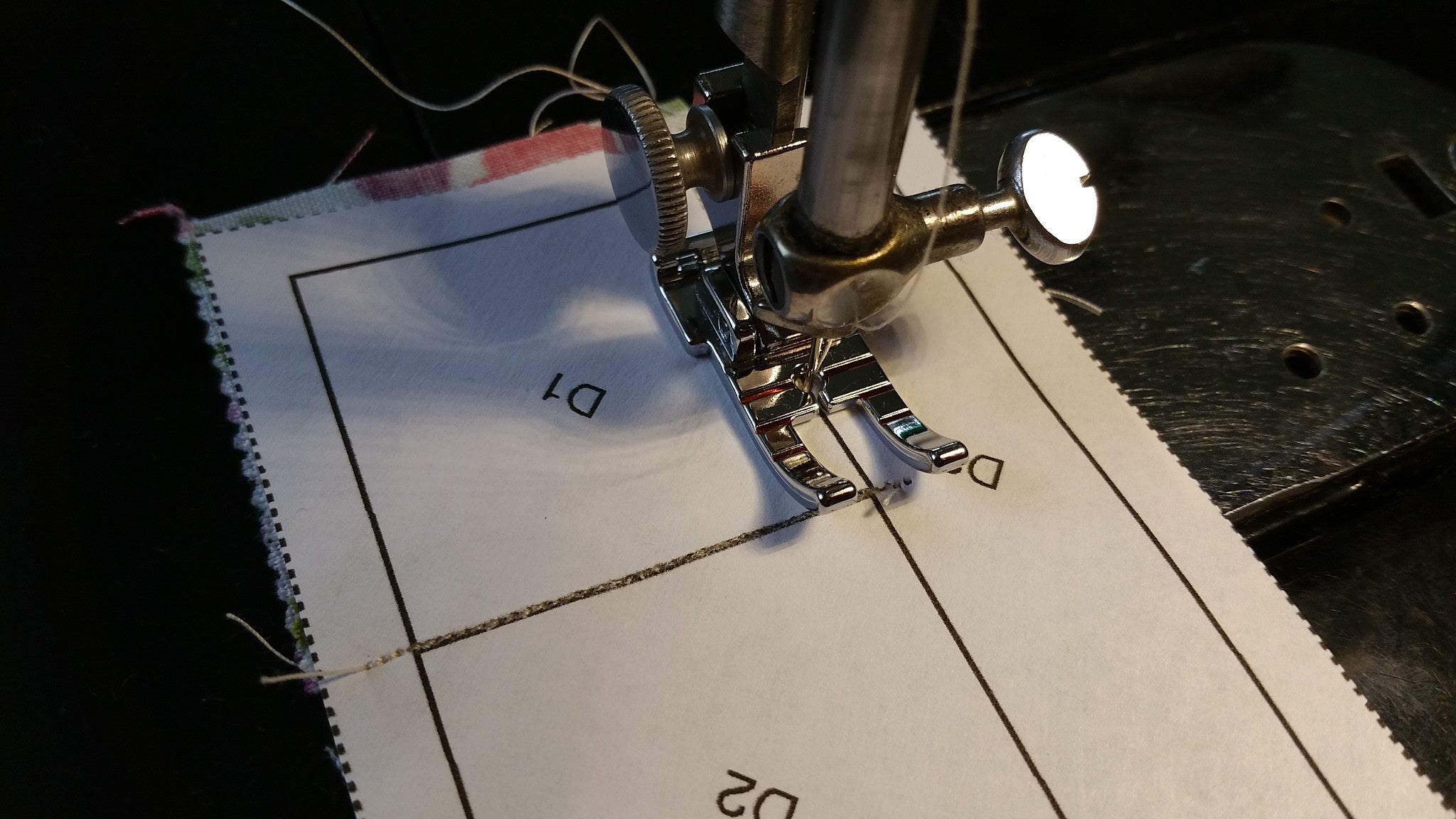 Quarter Inch (1/4") Foot, SNAP-ON Open-Toe