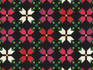 Load image into Gallery viewer, christmas poinsettia quilt