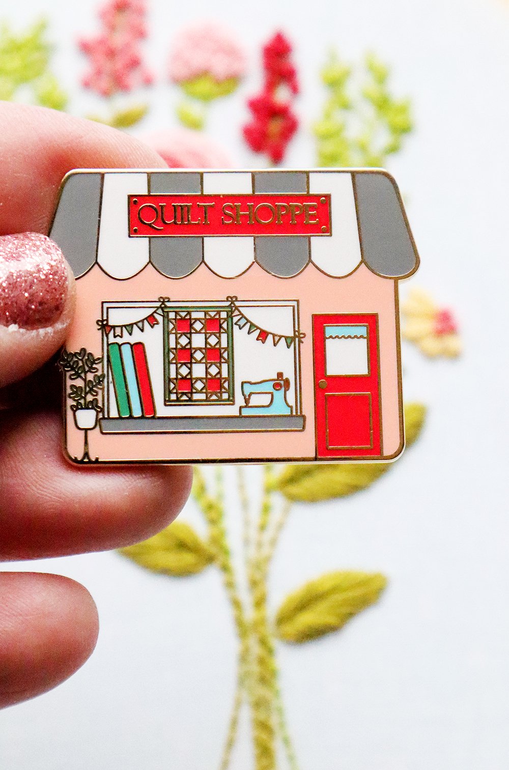 Needle Minder, QUILT SHOPPE by Flamingo Toes