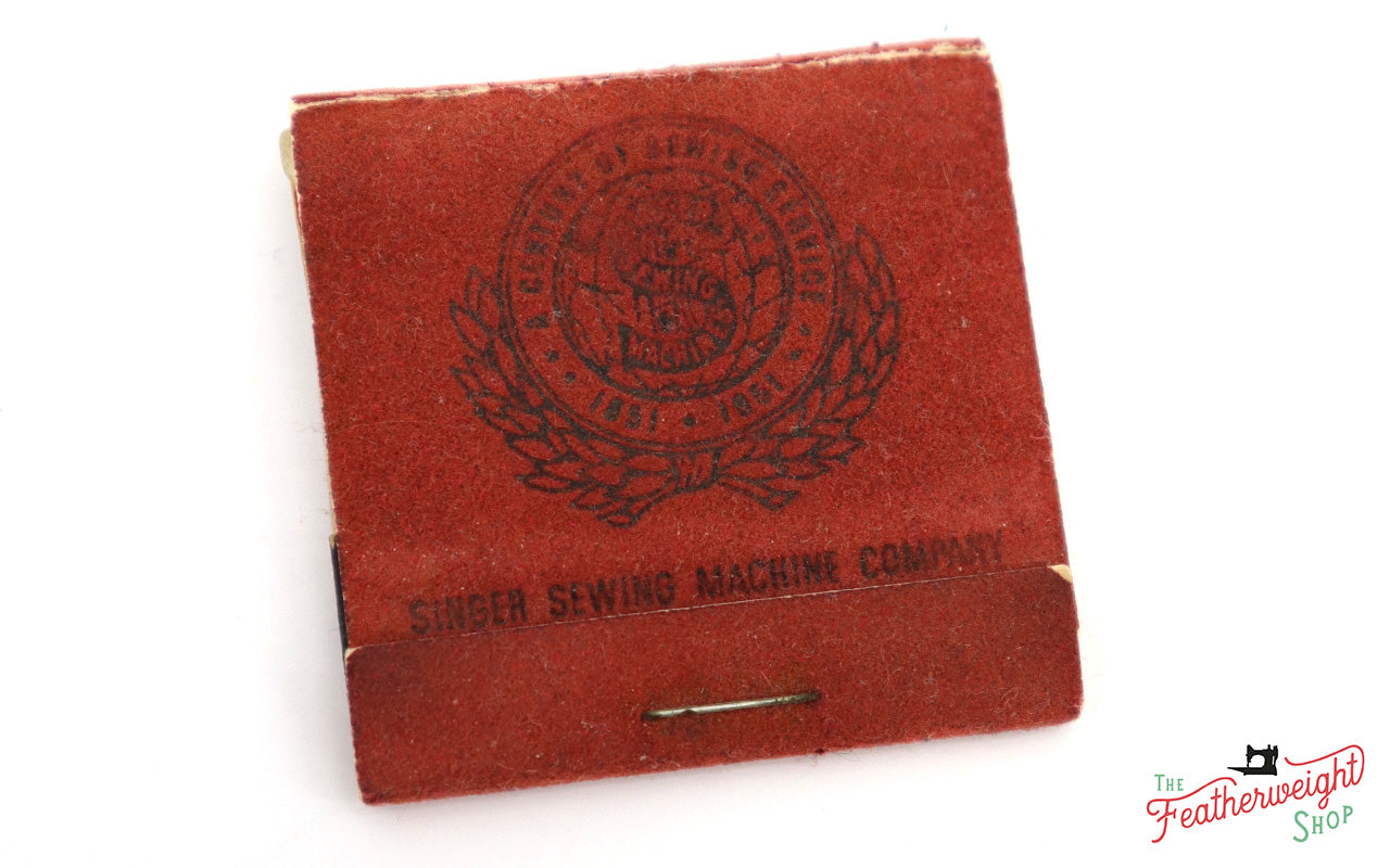 Matchbook, Centennial - RARE Singer (Vintage Original)