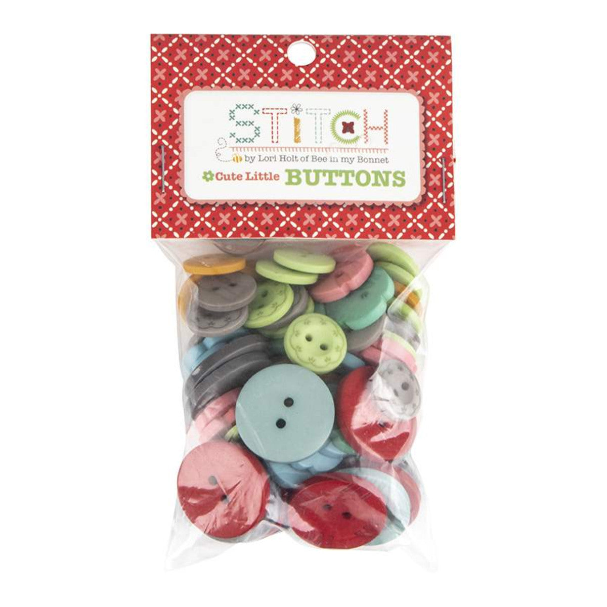 Buttons, STITCH Cute Little Button Packet by Lori Holt – The Singer  Featherweight Shop