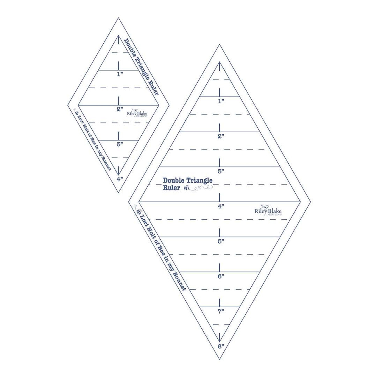 lori holt double triangle rulers