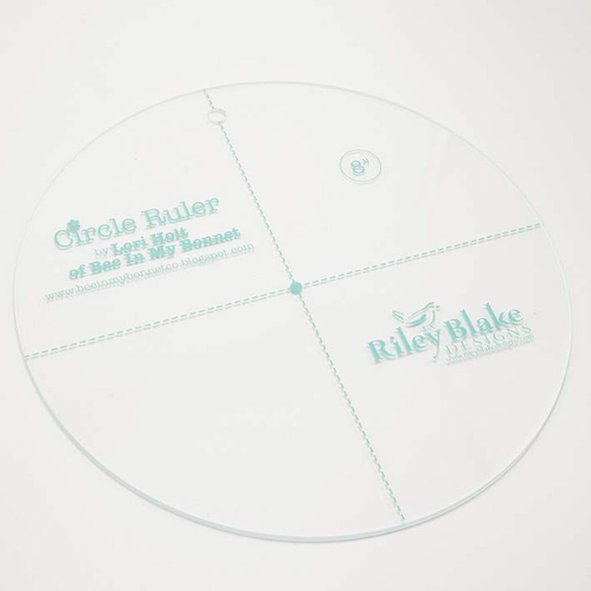 8 inch lori holt circle ruler