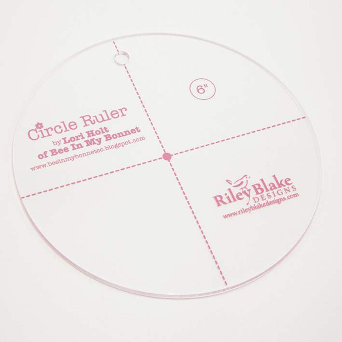 6 inch lori holt circle ruler