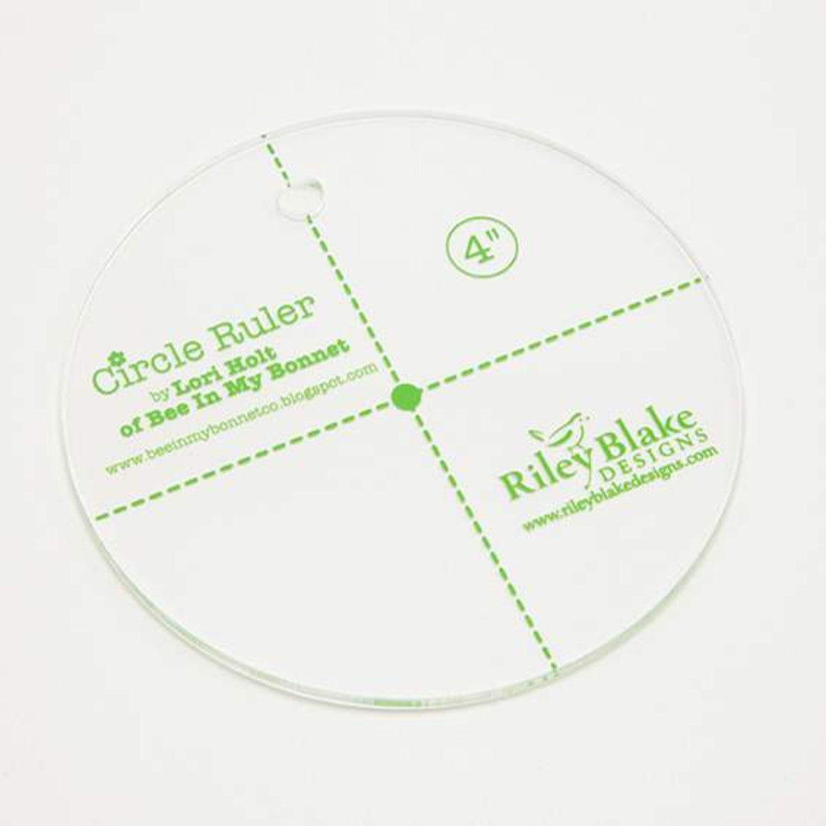 4 inch lori holt circle ruler