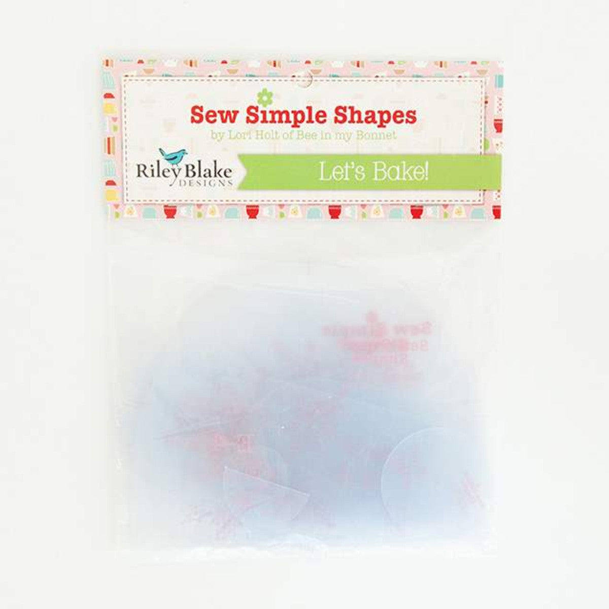 Sew Simple Shapes, LET'S BAKE by Lori Holt of Bee in My Bonnet