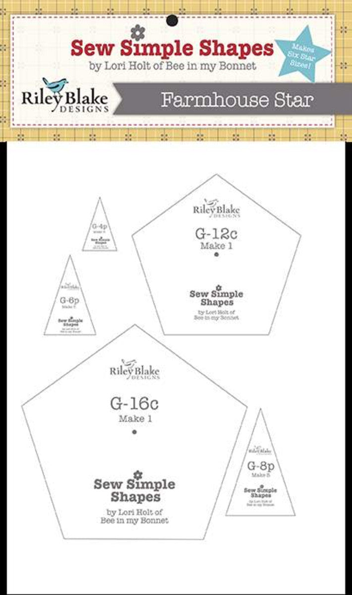 Sew Simple Shapes, AUTUMN LOVE by Lori Holt of Bee in My Bonnet