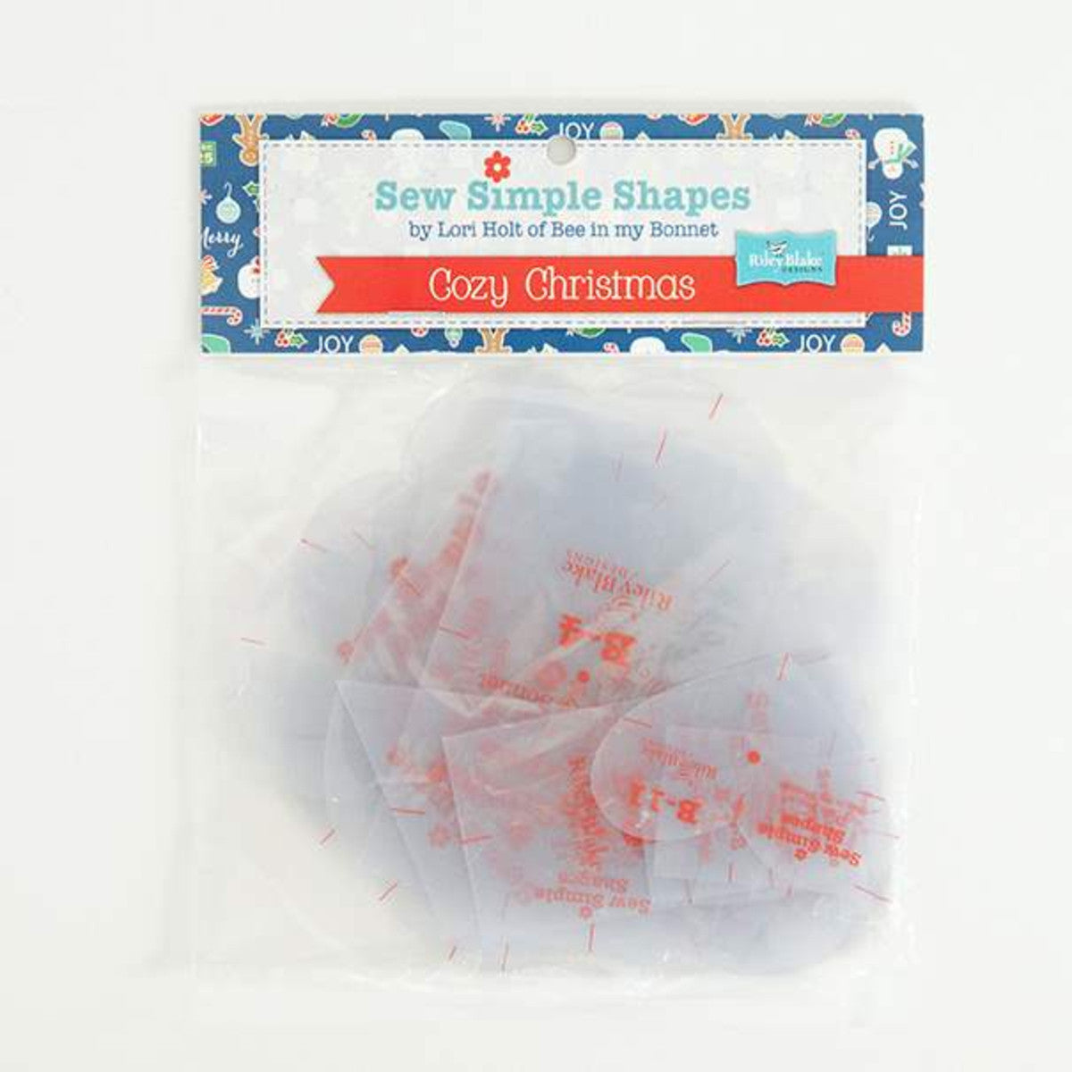 Sew Simple Shapes, COZY CHRISTMAS by Lori Holt of Bee in My Bonnet