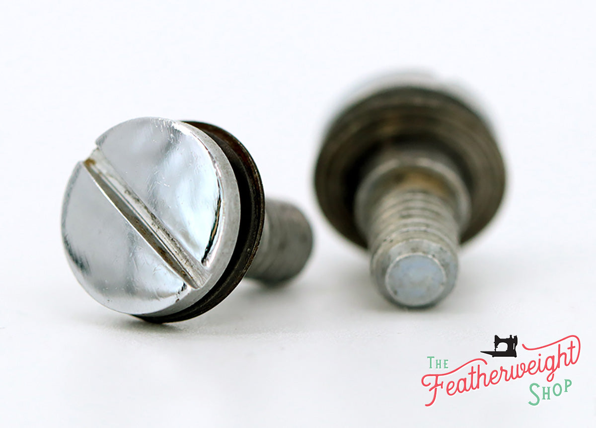 Screw, Singer Featherweight Bed Extension Screw & Washer - (Vintage Original)