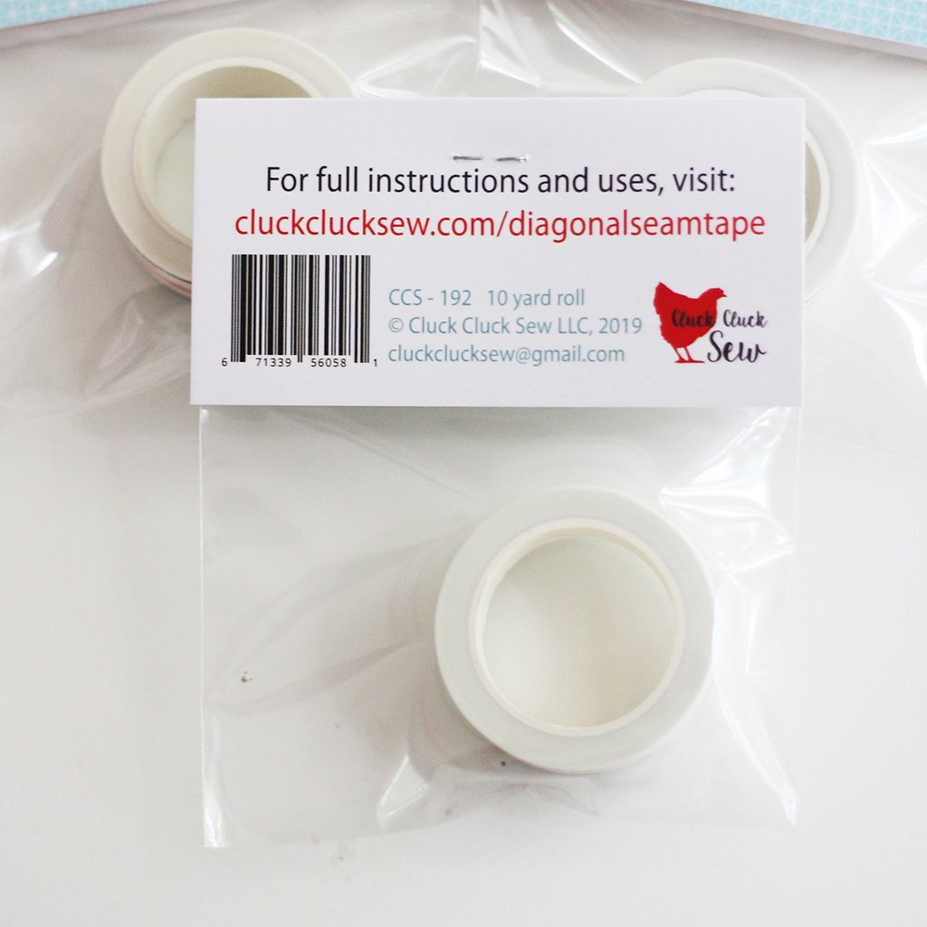 package of diagonal seam tape