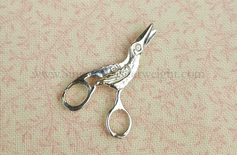 Jewelry, Embroidery Scissors Sterling Silver, CHARM