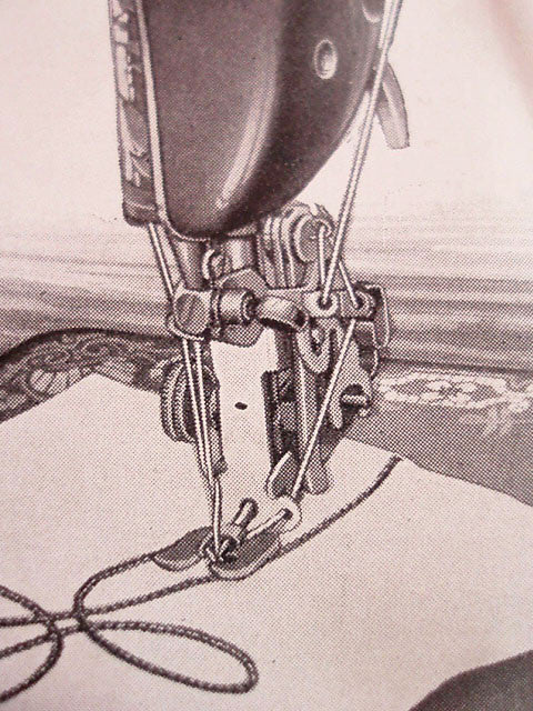 Single Thread Embroidery Attachment, Singer (Vintage Original)