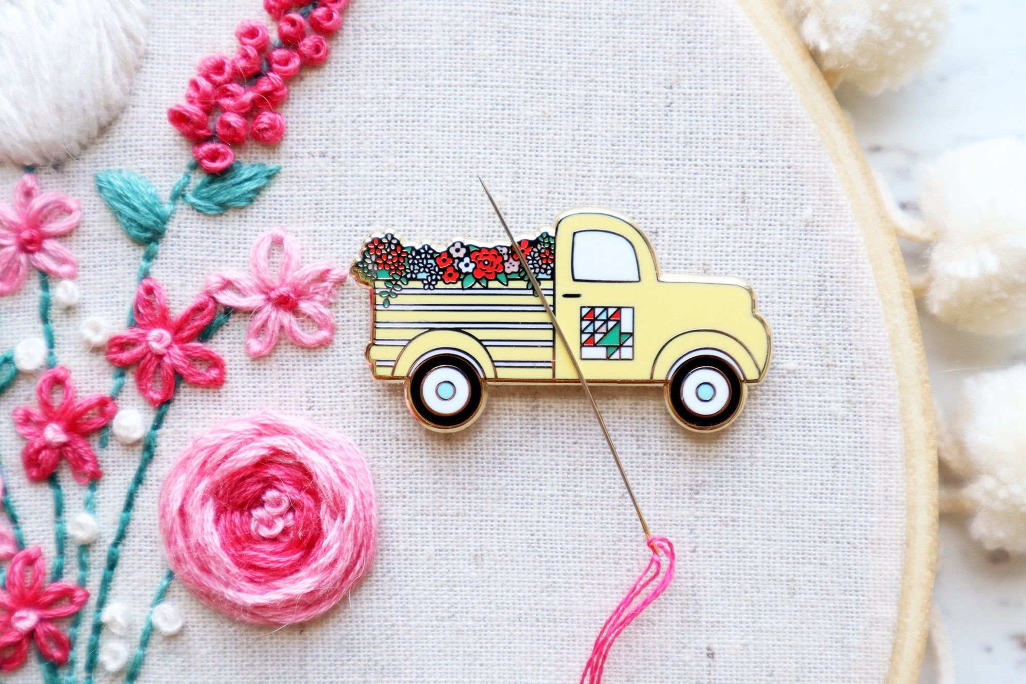Needle Minder, SPRING TRUCK by Flamingo Toes