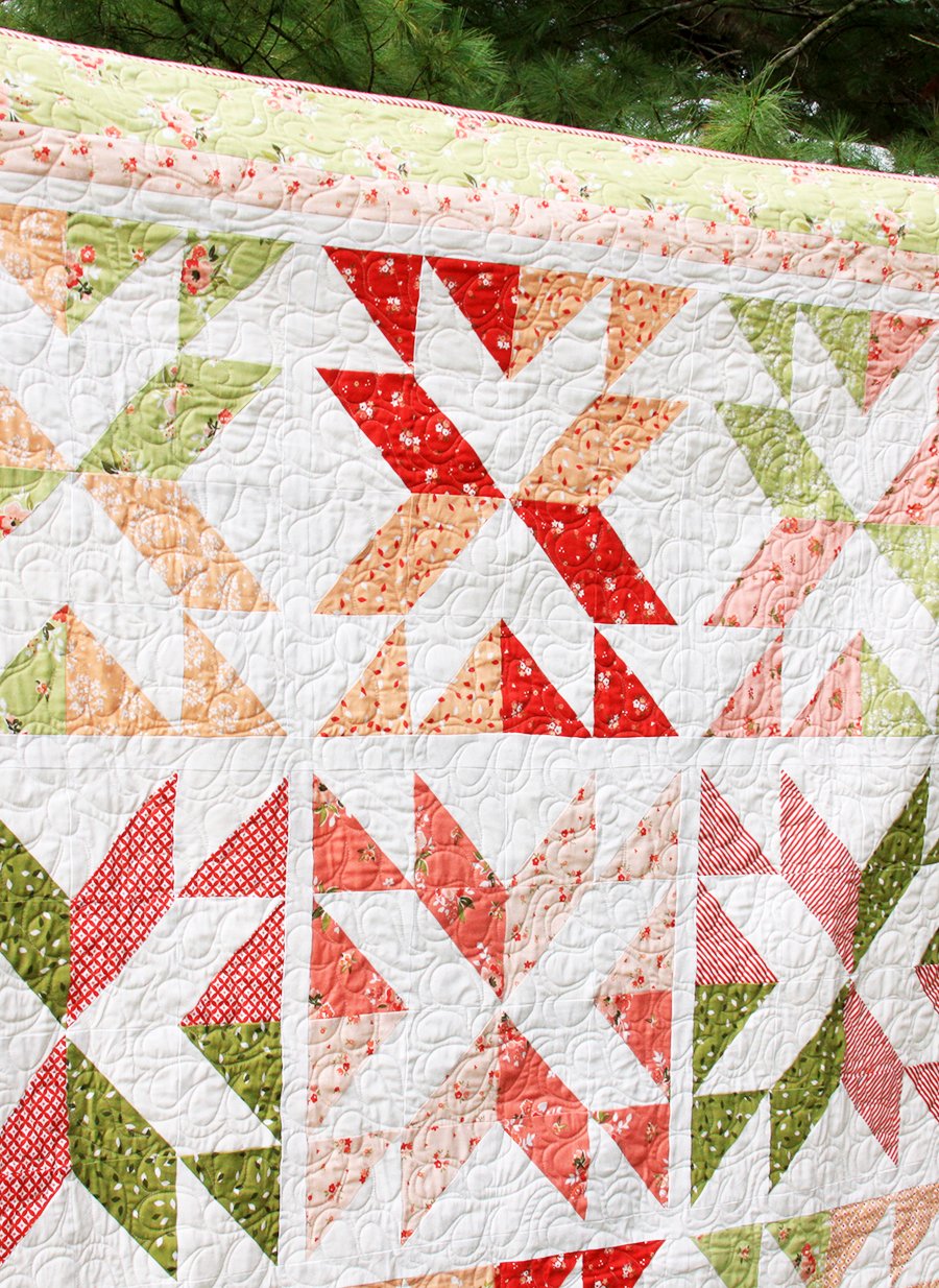PATTERN, STACKING STARS Quilt by Beverly McCullough