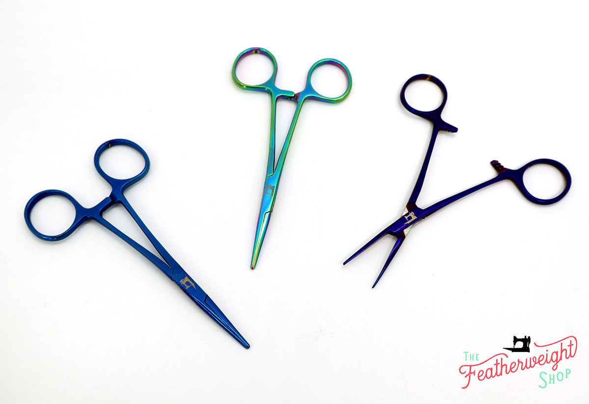 Set of three colored thread o stats