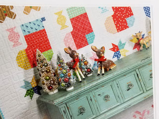 Load image into Gallery viewer, PATTERN BOOK, Vintage Christmas by Lori Holt of Bee in My Bonnet