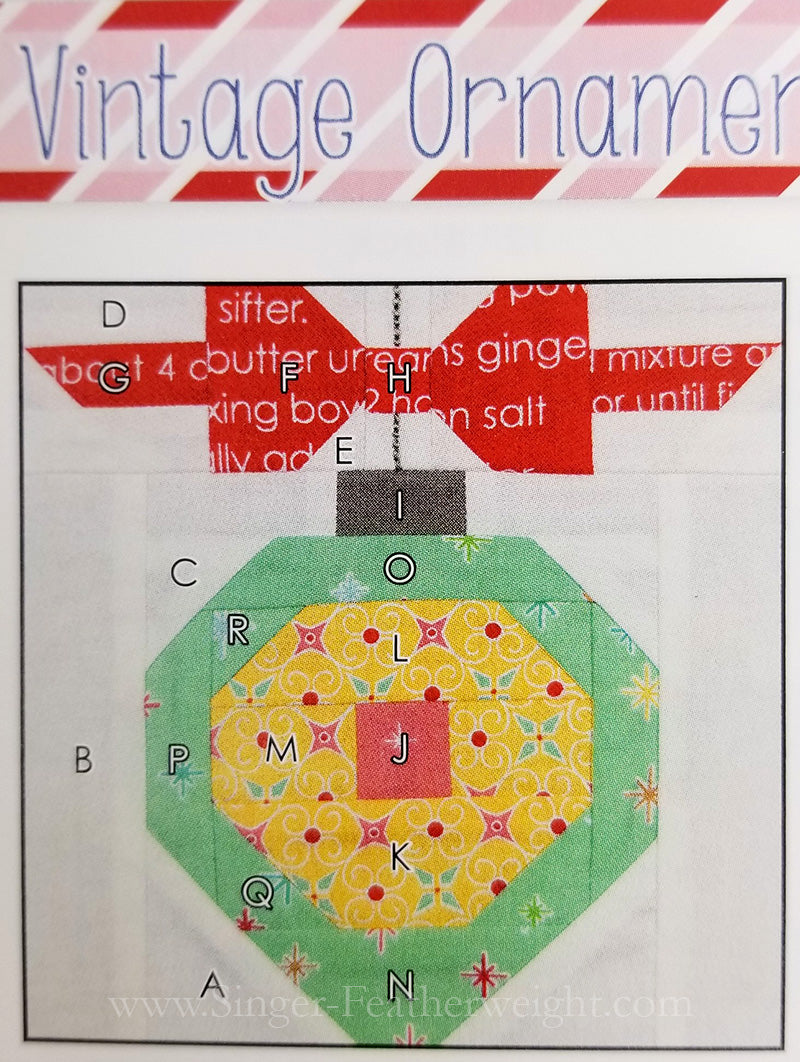 PATTERN BOOK, Vintage Christmas by Lori Holt of Bee in My Bonnet