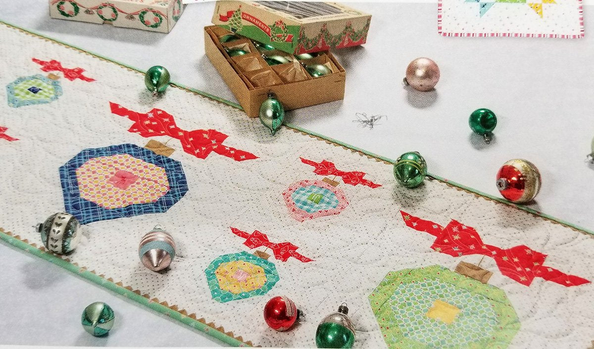 Quilt Kit, Vintage Cozy Christmas Fabric COLLECTION (Pattern BOOK Included)