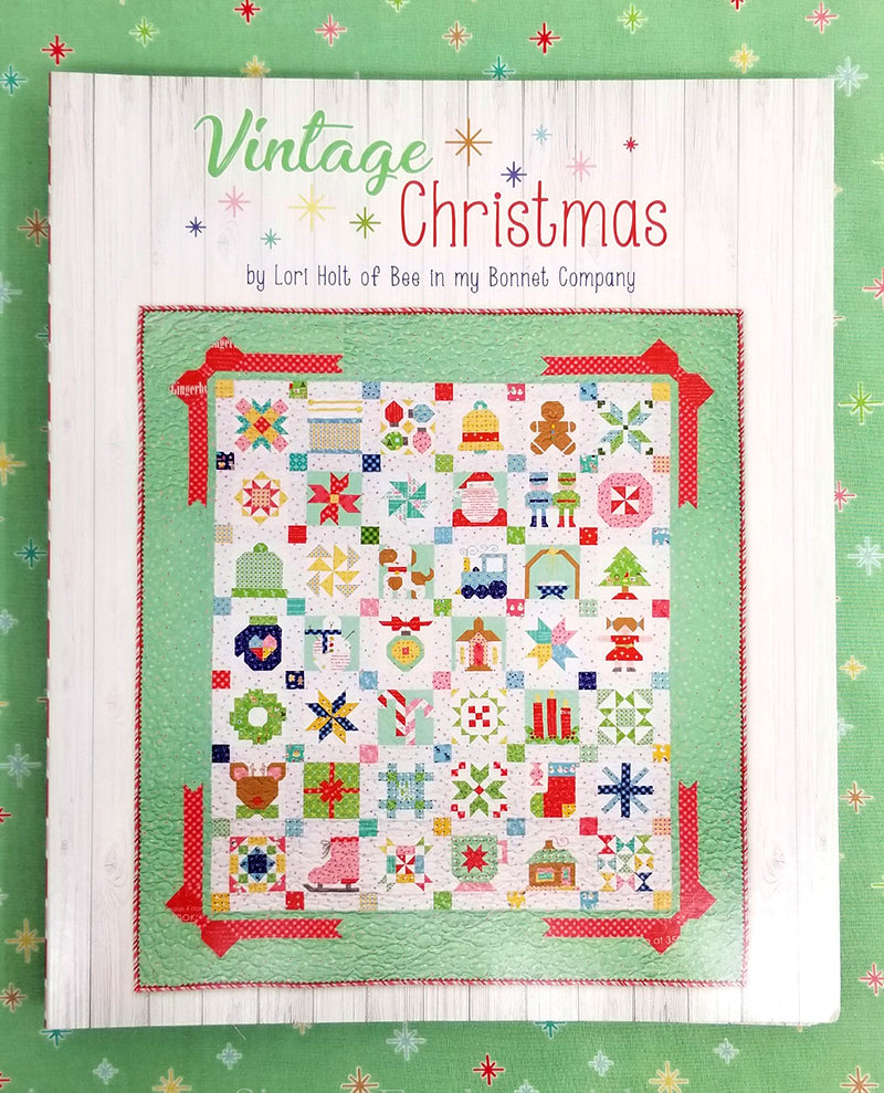 QUILT KIT, Lori Holt Two Color Quilt EVER-GREEN (Pattern Book Optional)