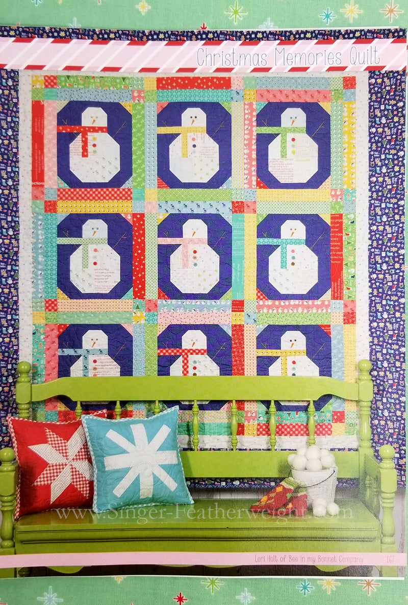 PATTERN BOOK, Vintage Christmas by Lori Holt of Bee in My Bonnet