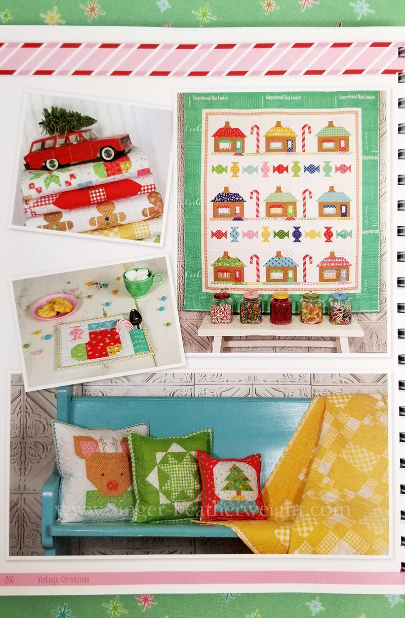 PATTERN BOOK, Vintage Christmas by Lori Holt of Bee in My Bonnet