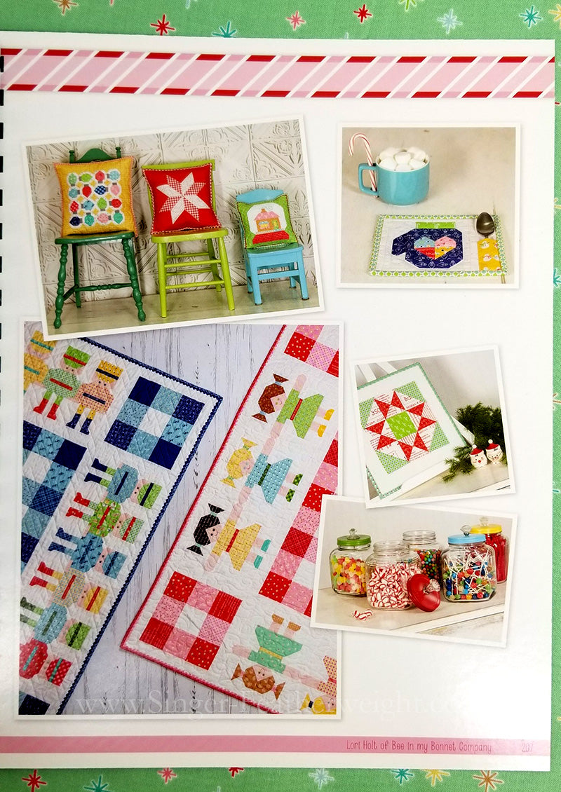 PATTERN BOOK, Vintage Christmas by Lori Holt of Bee in My Bonnet