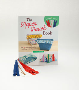 PATTERN BOOK, The Zipper Pouch Book + Zippers